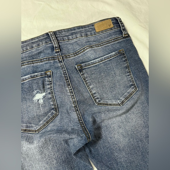 BP from Nordstrom Medium Wash Distressed Skinny Jeans - Picture 5 of 12